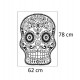 Sticker decorativ, Skull, 78 cm, 216STK-7
