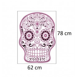 Sticker decorativ, Skull, 78 cm, 216STK-8