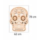 Sticker decorativ, Skull, 78 cm, 216STK-9