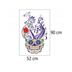 Sticker decorativ, Skull, 90 cm, 219STK-1