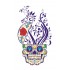 Sticker decorativ, Skull, 90 cm, 219STK-1