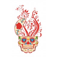 Sticker decorativ, Skull, 90 cm, 219STK-4