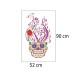 Sticker decorativ, Skull, 90 cm, 219STK-6 Sticker decorativ, Skull, 90 cm, 219STK-6