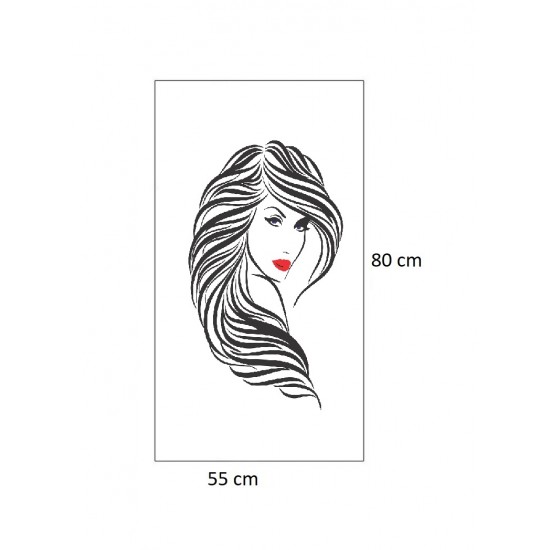 Sticker decorativ, Woman, 80 cm, 215STK-2 Sticker decorativ, Woman, 80 cm, 215STK-2