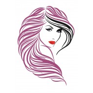 Sticker decorativ, Woman, 80 cm, 215STK-4 Sticker decorativ, Woman, 80 cm, 215STK-4