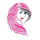 Sticker decorativ, Woman, 80 cm, 215STK-5 Sticker decorativ, Woman, 80 cm, 215STK-5