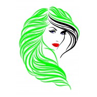 Sticker decorativ, Woman, 80 cm, 215STK-6 Sticker decorativ, Woman, 80 cm, 215STK-6