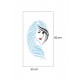 Sticker decorativ, Woman, 80 cm, 215STK-7 Sticker decorativ, Woman, 80 cm, 215STK-7