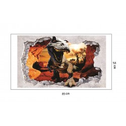 Sticker decorativ cu Dinozauri, 85 cm, 228STK