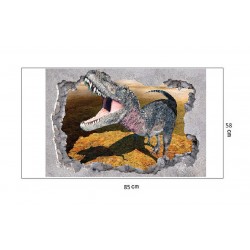 Sticker decorativ cu Dinozauri, 85 cm, 231STK