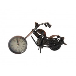 Ceas decorativ in forma de motocicleta, Maro, 19 cm, 356-12D
