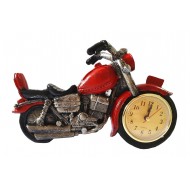 Ceas de masa, Motocicleta, Rosu, 22 cm, SD6185-8