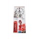 Ceas de perete, England, Canvas, 55 cm, JFZ2745 Ceas de perete, England, Canvas, 55 cm, JFZ2745