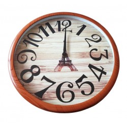 Ceas de perete, Turnul Eiffel, 34 cm, GXL028