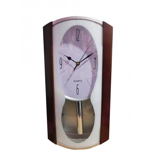 Ceas de perete cu pendul, Silentios, 45 cm, ZX2387A Ceas de perete cu pendul, Silentios, 45 cm, ZX2387A