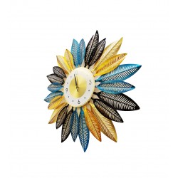 Ceas de perete in forma floare, Gerbera, Silentios, 70 cm, H930445 Ceas de perete in forma floare, Gerbera, Silentios, 70 cm, H930445