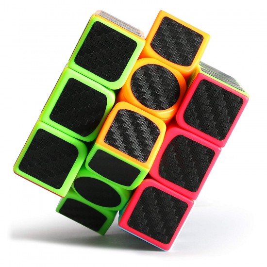 Cub Magic 3x3x3 - KungFu LongYua, Stickere Fibra De Carbon, 50CUB-1 Cub Magic 3x3x3 - KungFu LongYua, Stickere Fibra De Carbon, 50CUB-1