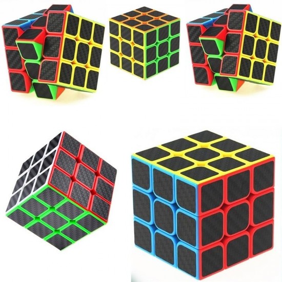 Cub Magic 3x3x3 - KungFu LongYua, Stickere Fibra De Carbon, 50CUB-1 Cub Magic 3x3x3 - KungFu LongYua, Stickere Fibra De Carbon, 50CUB-1