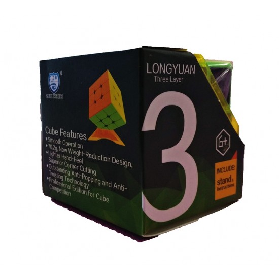 Cub Magic 3x3x3 - KungFu LongYua, Stickere Fibra De Carbon, 50CUB-1 Cub Magic 3x3x3 - KungFu LongYua, Stickere Fibra De Carbon, 50CUB-1