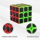 Cub Magic 3x3x3 - KungFu LongYua, Stickere Fibra De Carbon, 50CUB-1 Cub Magic 3x3x3 - KungFu LongYua, Stickere Fibra De Carbon, 50CUB-1