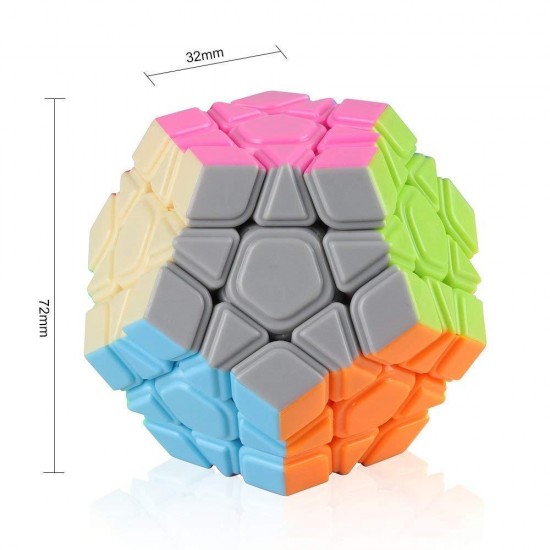 Cub Magic  3x3x3 Moyu Megaminx, MofangJiaoShi  Stickerless, 43CUB-1