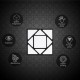 Cub Magic MoYu Pandora black , 71CUB-1