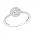 Inel argint,  Stralucitor cu cristale din Zirconiu White, Marimea 52, A4S39252