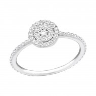 Inel argint, Stralucitor cu cristale din Zirconiu White, Marimea 55, A4S39252 Inel argint, Stralucitor cu cristale din Zirconiu White, Marimea 55, A4S39252