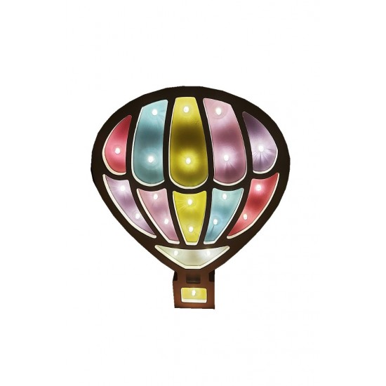 Lampa de veghe cu leduri, In forma de Balon, 30 cm, 6818-7 Lampa de veghe cu leduri, In forma de Balon, 30 cm, 6818-7