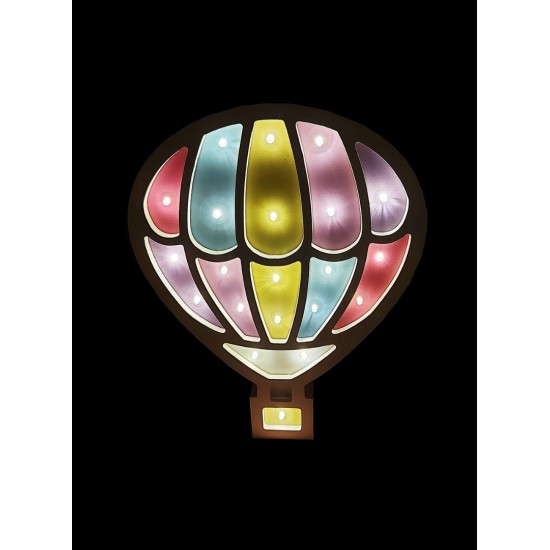Lampa de veghe cu leduri, In forma de Balon, 30 cm, 6818-7 Lampa de veghe cu leduri, In forma de Balon, 30 cm, 6818-7