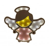 Lampa de veghe cu leduri, In forma de Ingeras, 30 cm, 6818-3B Lampa de veghe cu leduri, In forma de Ingeras, 30 cm, 6818-3B
