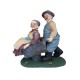 Mos si baba cu roaba, Gri, 13 cm, JJ2427 Mos si baba cu roaba, Gri, 13 cm, JJ2427