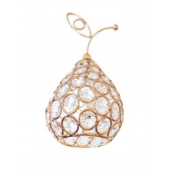 Ornament decorativ, Para Crystal Luxury, Gold, 19 cm, A13858