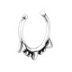 Piercing nas din Argint, Coroana, Silver A4S28389 Piercing nas din Argint, Coroana, Silver A4S28389