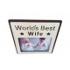 Rama foto 10x15, Worlds Best Wife, 2D23-13 Rama foto 10x15, Worlds Best Wife, 2D23-13