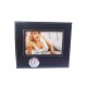 Rama foto 15x10, cu ceas, Piele ecologica, 1D311 Rama foto 15x10, cu ceas, Piele ecologica, 1D311