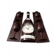 Set ceas de perete, Sticla de sampanie cu 4 pahare, 36  cm, 00788