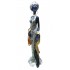 Statueta Decorativa, Africana, Argintiu, 36 cm, LY231904