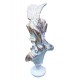 Statueta Decorativa, Bust femeie soldat, Alb, 32 cm, DO23X Statueta Decorativa, Bust femeie soldat, Alb, 32 cm, DO23X