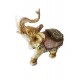 Statueta Decorativa, Elefant cu trompa in sus, Crem, 20 cm, GA24505 Statueta Decorativa, Elefant cu trompa in sus, Crem, 20 cm, GA24505