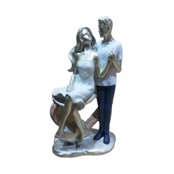 Statueta Decorativa Indragostiti, Love, 28 cm, 101SA