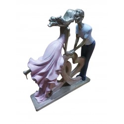 Statueta Decorativa Indragostiti, Love, 28 cm, 103SA Statueta Decorativa Indragostiti, Love, 28 cm, 103SA