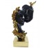 Statueta Decorativa, Indragostiti, Negru, 26 cm, DO22067