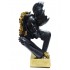 Statueta Decorativa, Indragostiti, Negru, 28 cm, DO22073