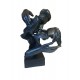 Statueta Decorativa Masca, Indragostiti, Negru, 27 cm, 065SX