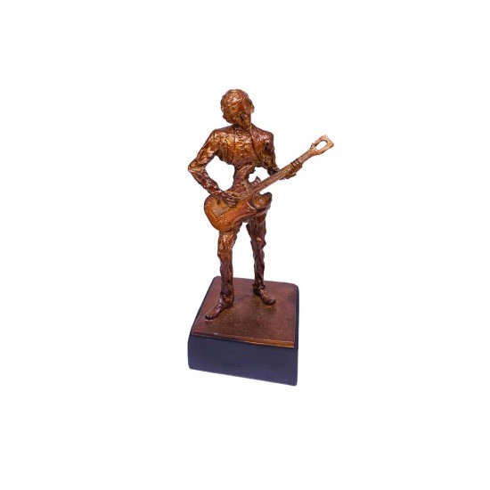 Statueta, Muzician la Chitara, 20 cm, 1089XD-1 Statueta, Muzician la Chitara, 20 cm, 1089XD-1