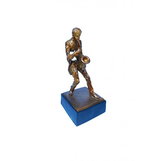 Statueta, Muzician la Saxofon, 20 cm, 1089XD-2