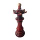 Statueta, Piesa de sah, Regina, Visiniu, 35 cm, 0182A-2