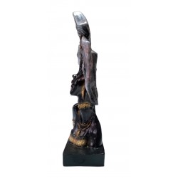 Statueta decorativa, Africana, 33 cm, LP002 Statueta decorativa, Africana, 33 cm, LP002