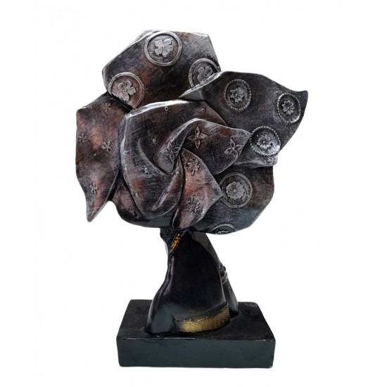 Statueta decorativa, Africana, 33 cm, LP002